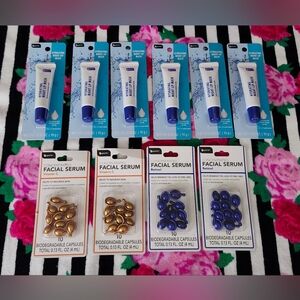 Biom Facial Serum Capsules - Gold and Blue